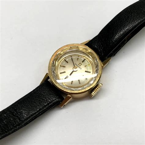 14k omega vintage ladies watch.